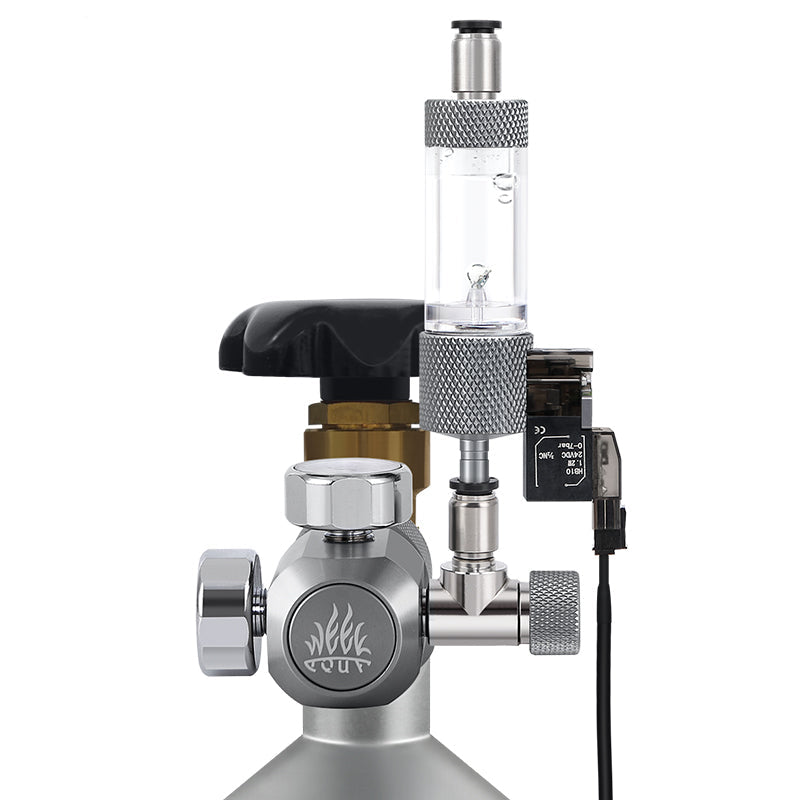 CO2 Double Meter Regulator Solenoid Valve