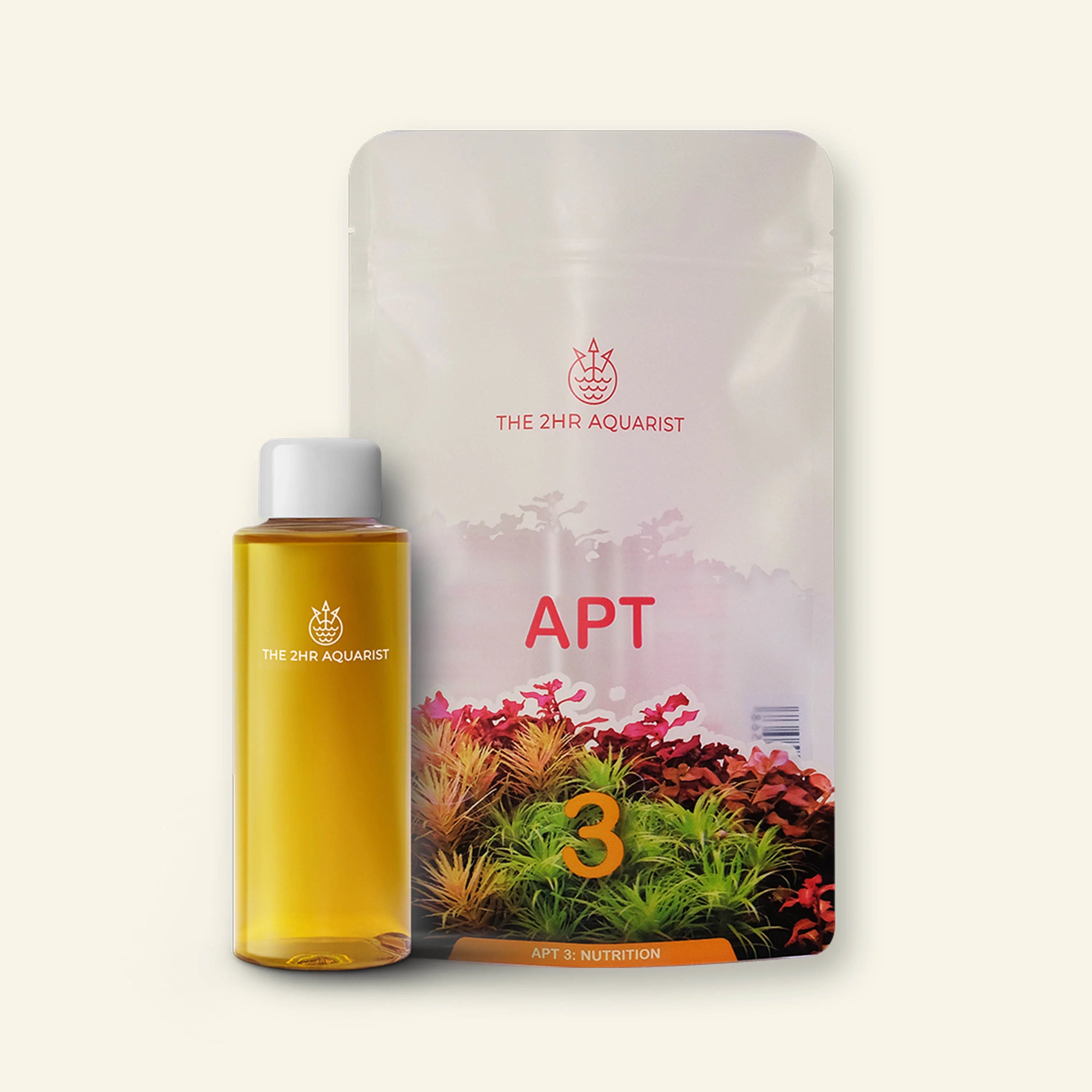 A bottle of APT3 100ml aquatic plant fertiliser from 2hr aquarist