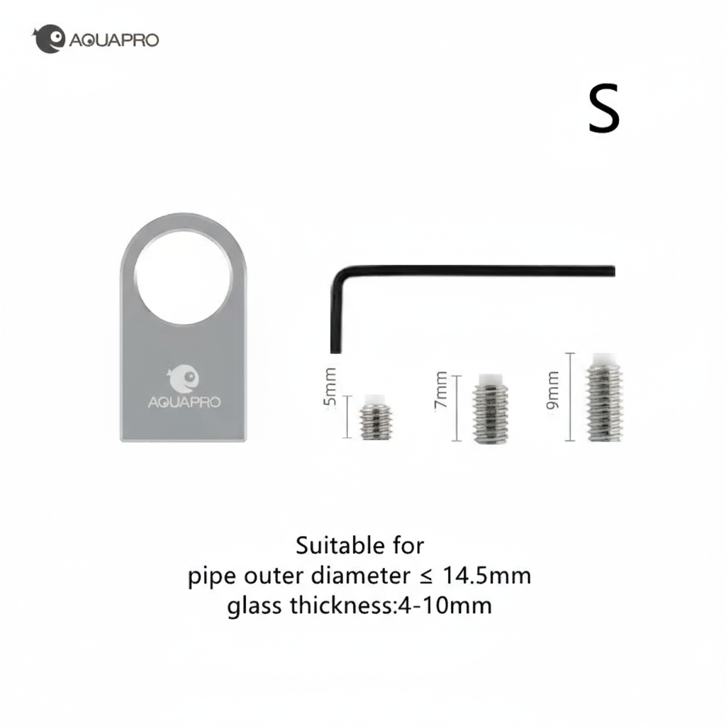 aqua pro aluminium lily pipe holder small