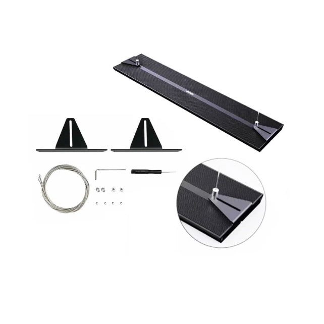 Set of black netlea hanging kit for series 5 at5 aquarium light