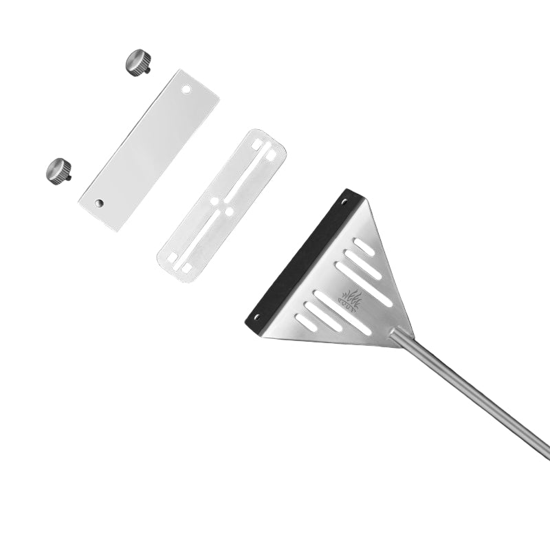 weekaqua stainless steel algae scraper exploaded view