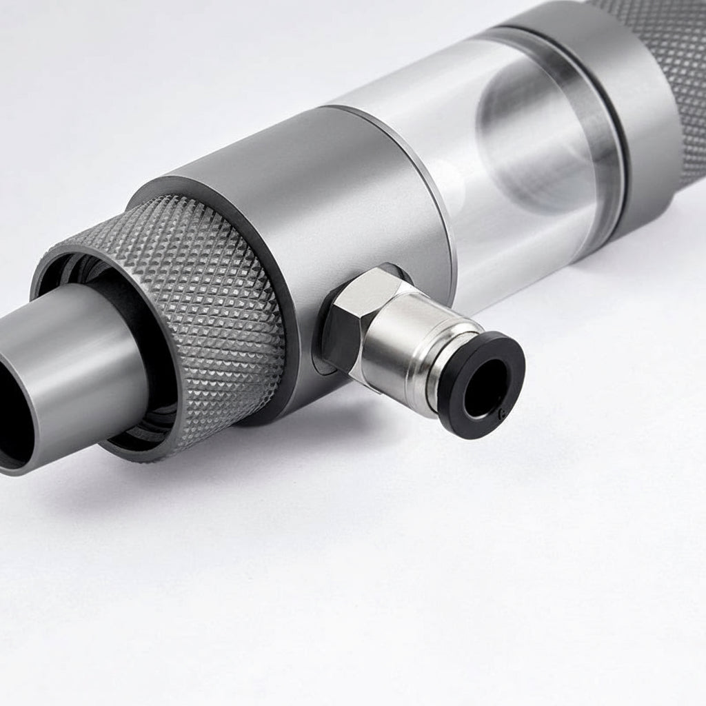 aluminium co2 inline diffuser with speed push fit