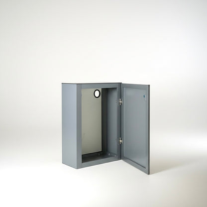 Ultra Clear Rimless Aquarium Tank & Aluminium Cabinet Stand Set 60 cm