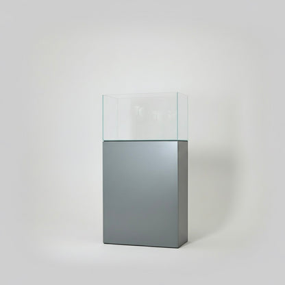 Ultra Clear Rimless Aquarium Tank & Aluminium Cabinet Stand Set 60 cm