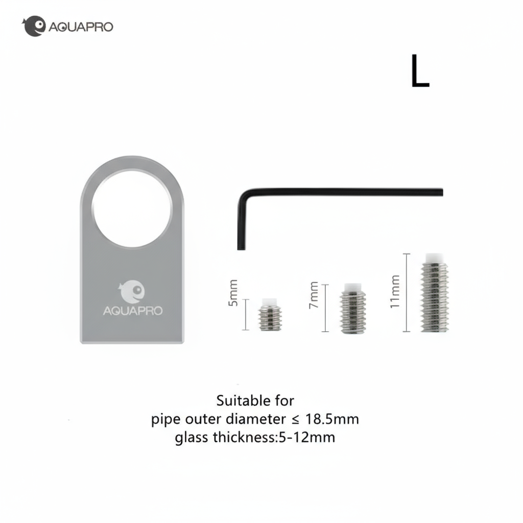 aqua pro aluminium lily pipe holder large