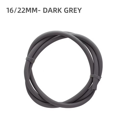 aqua pro silicone hose pipe dark grey 16/22
