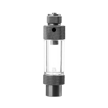 Clear cylindrical bubble counter for aquarium co2 aqua pro