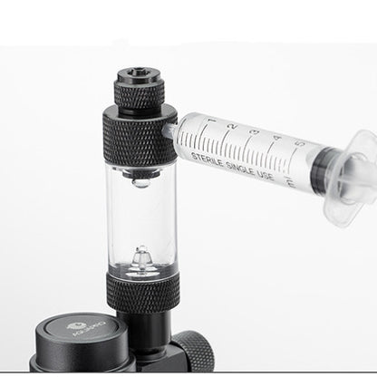 Quick refill of bubble counter aquarium co2 aquapro