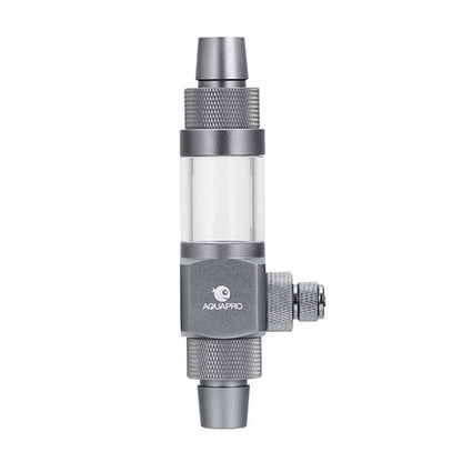 Silver and clear aquapro inline diffuser background