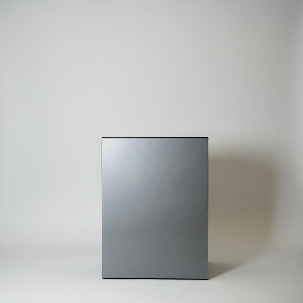 dark grey aquarium cabinet 60cm cloudaqua front view