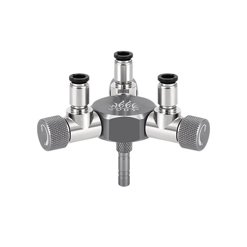 weekaqua 3 way co2 splitter