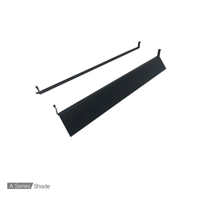 black aquarium light shade