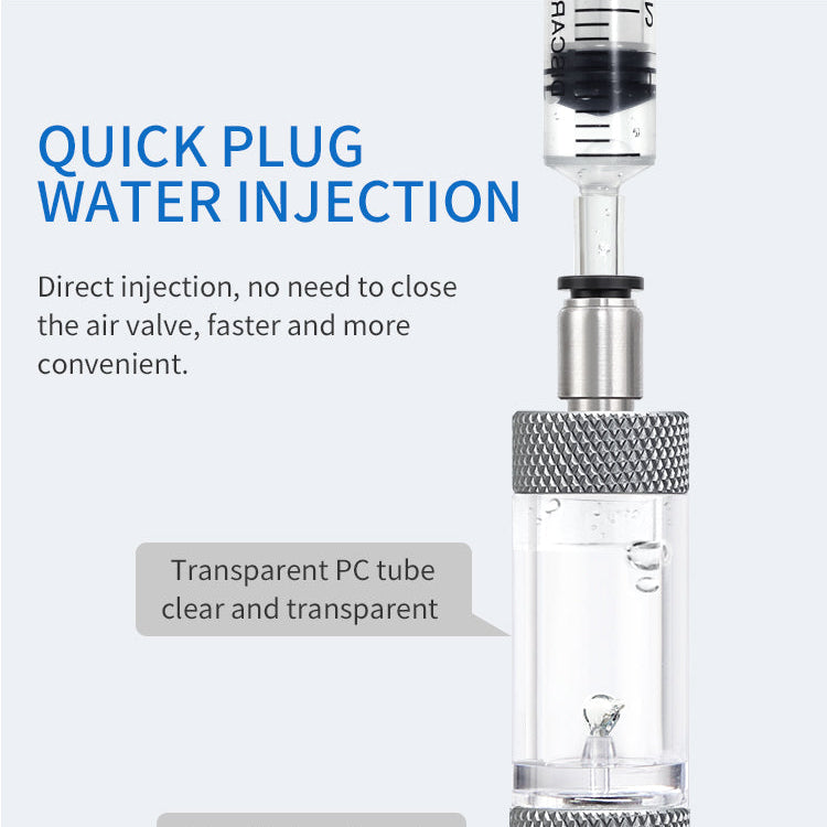weekaqua bubble counter refill chamber injection