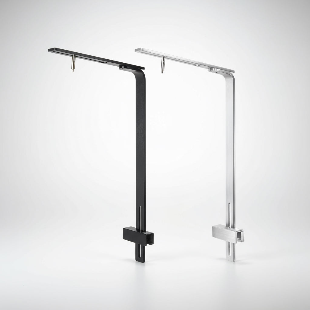 weekaqua large silver and black hanging arm square