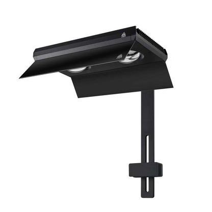 Black weekaqua z250 pro light fixture with shade on a white background